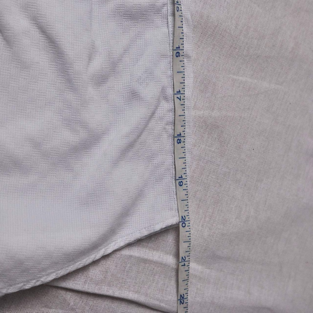 US Polo Assn Mens White Wrinkle Resistant Dress Shirt Long Sleeve 16.5 34/35 - Picture 6 of 7